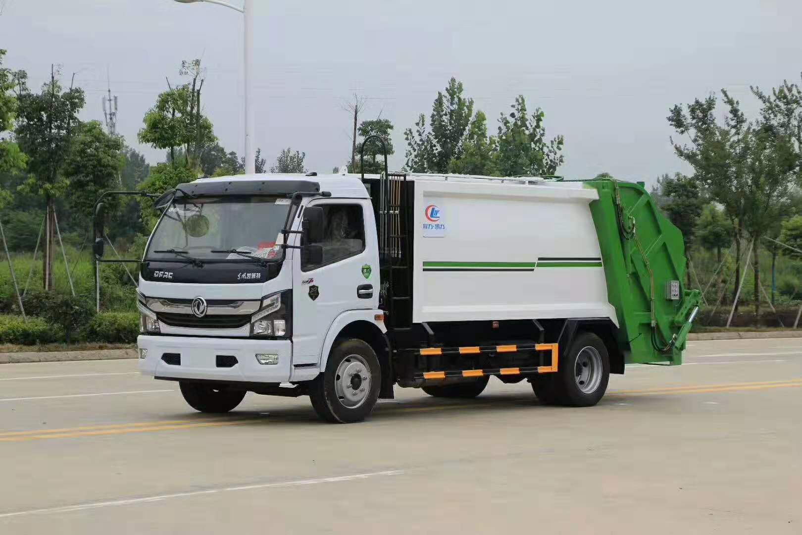 國(guó)六東風(fēng)多利卡12方壓縮垃圾車