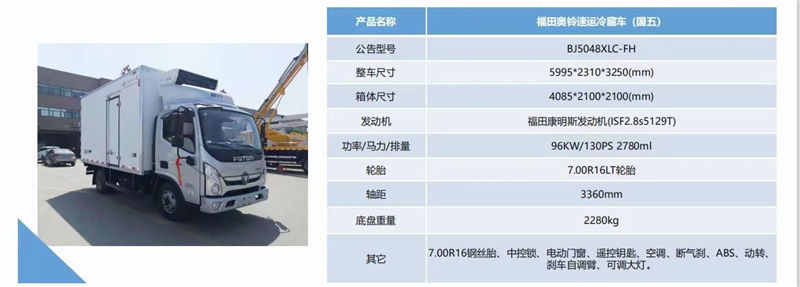 冷藏車4.2米藍(lán)牌國(guó)五2021年新規(guī)不超重車型一覽表，2020年我國(guó)冷藏車市場(chǎng)保有量達(dá)到27.5萬(wàn)輛